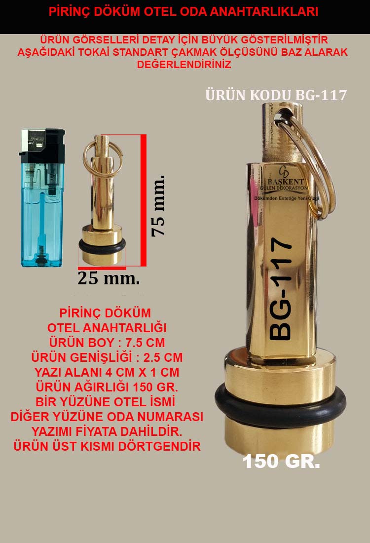 otel Odası Anahtarlığı